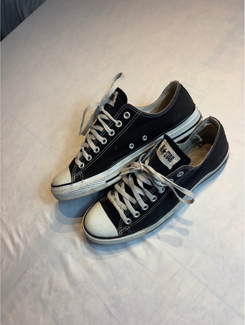Converse Chuck Taylor All Star Low Black White Mens 9 US